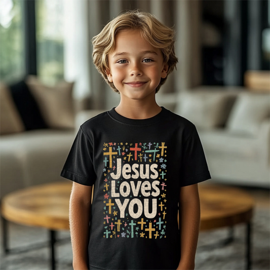 Jesus Loves You Multi Crosses