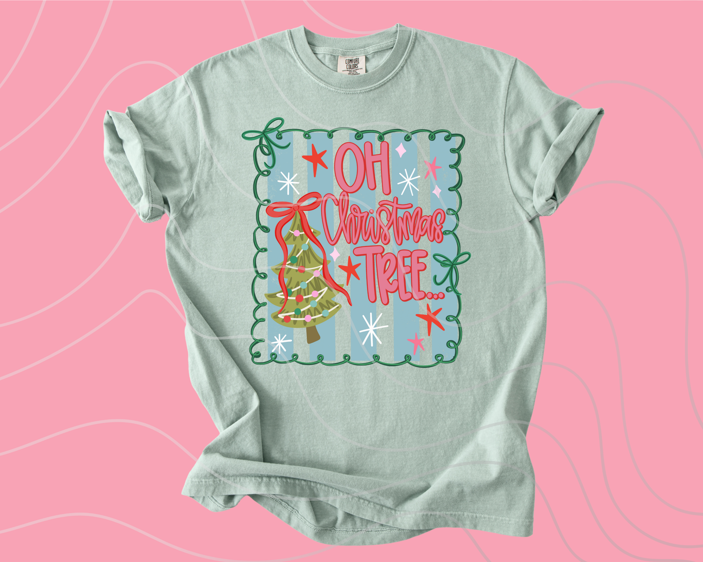 Stripes Oh Christmas Tree