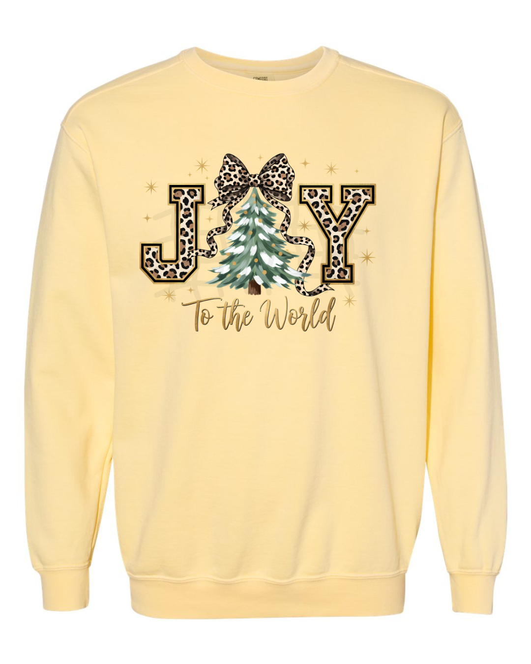 Joy to the World dusts of gold