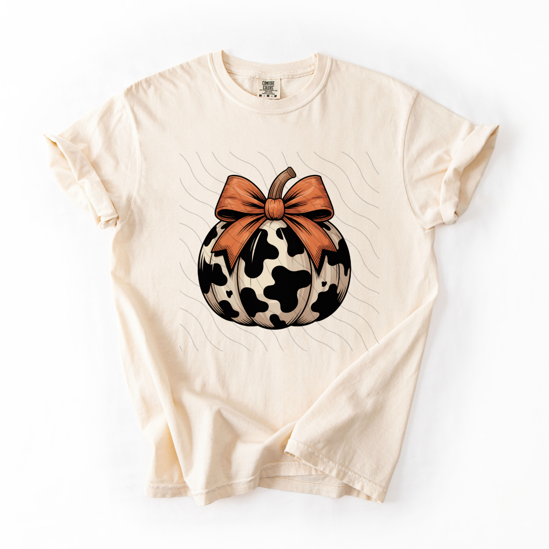 Cow Print Pumpkin