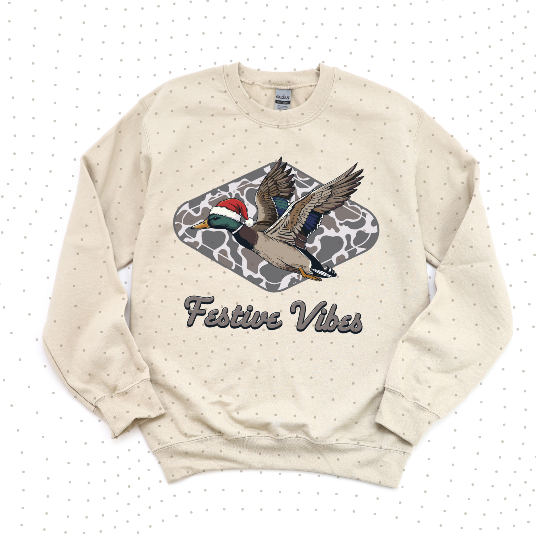 Camo Duck in Festive Vibes