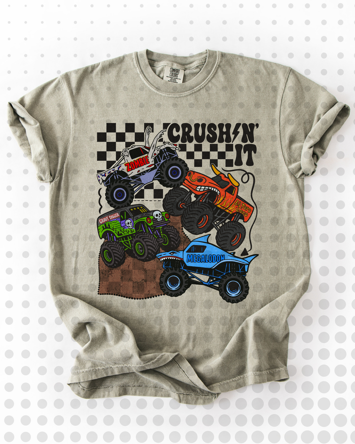 Monster Trucks Crushing it