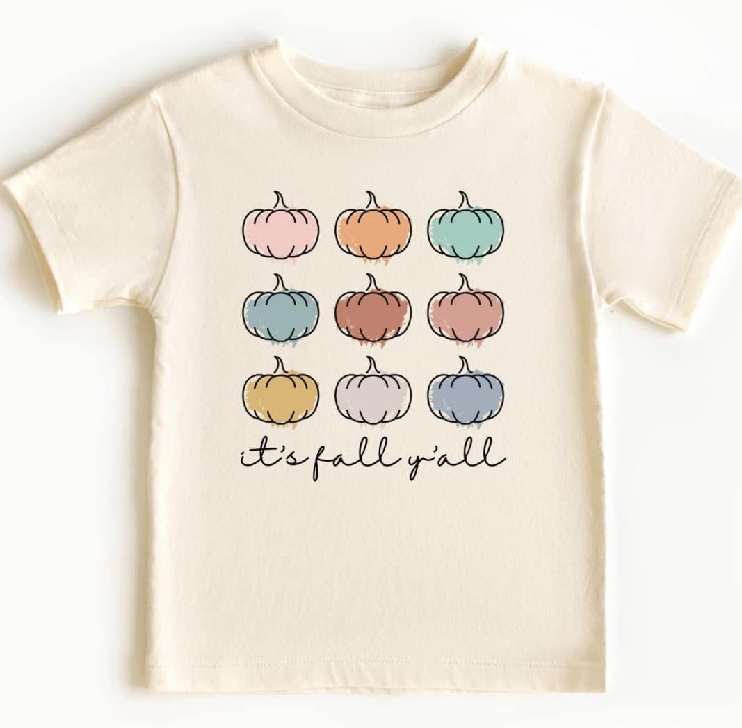 Watercolor Pumpkins Square