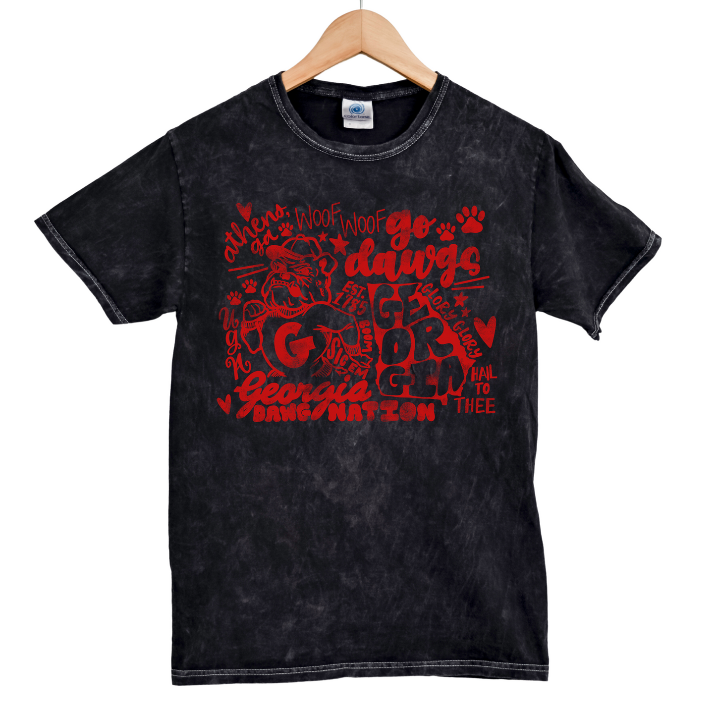 Dawg Nation All Red Doodle