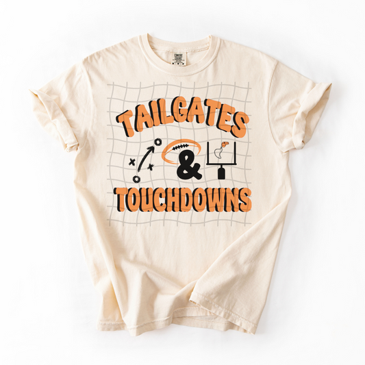 Tailgates & Touchdowns - Orange