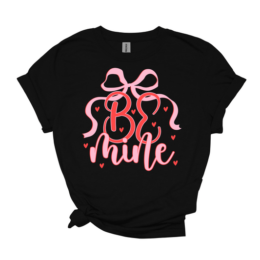 Be Mine With A Pink Bow