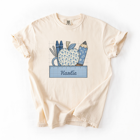 Chinoiserie Apple w/ Custom Name