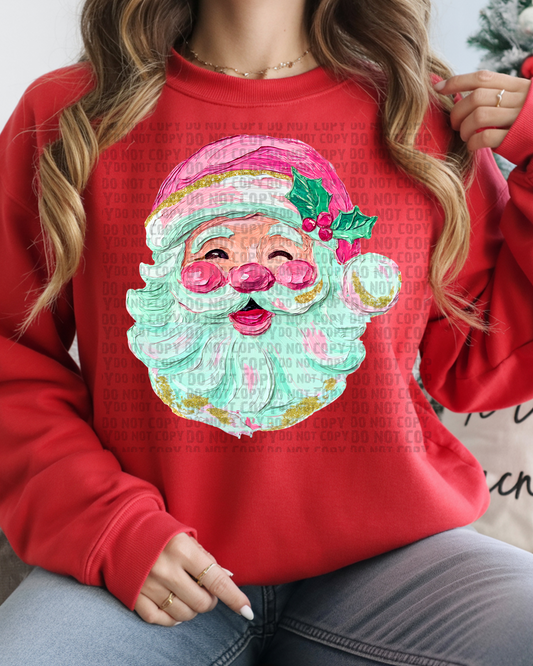 Hand-Painted Claus