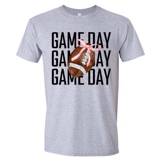 Game Day Pink Ribbon Football