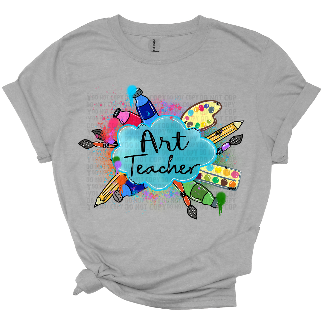 ART Teacher Bright Paint