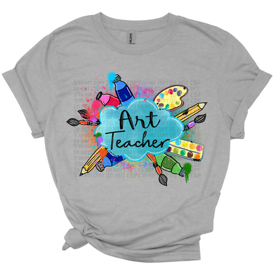 ART Teacher Bright Paint