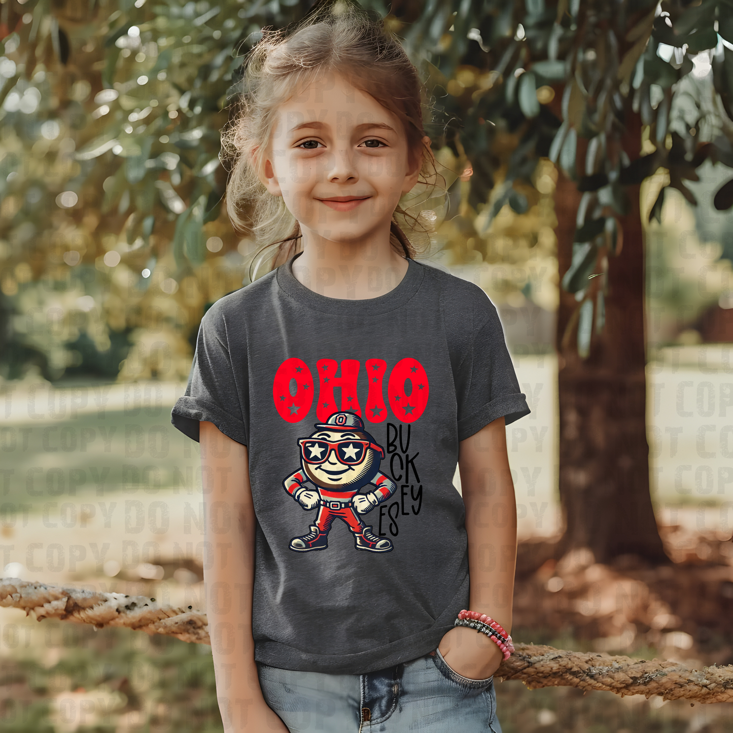 Doodle Mascot - OH State Buckeyes