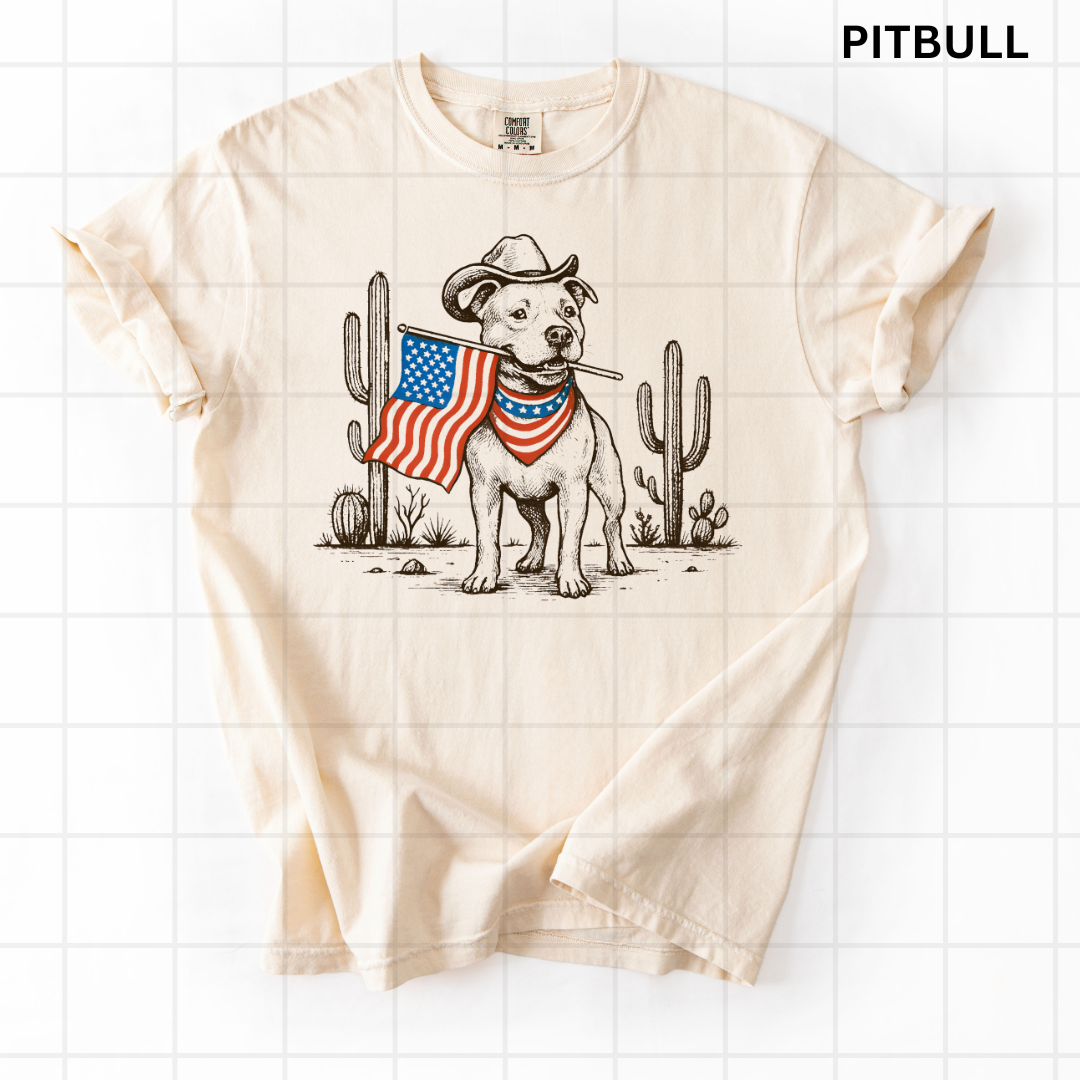 Patriotic Pitbull