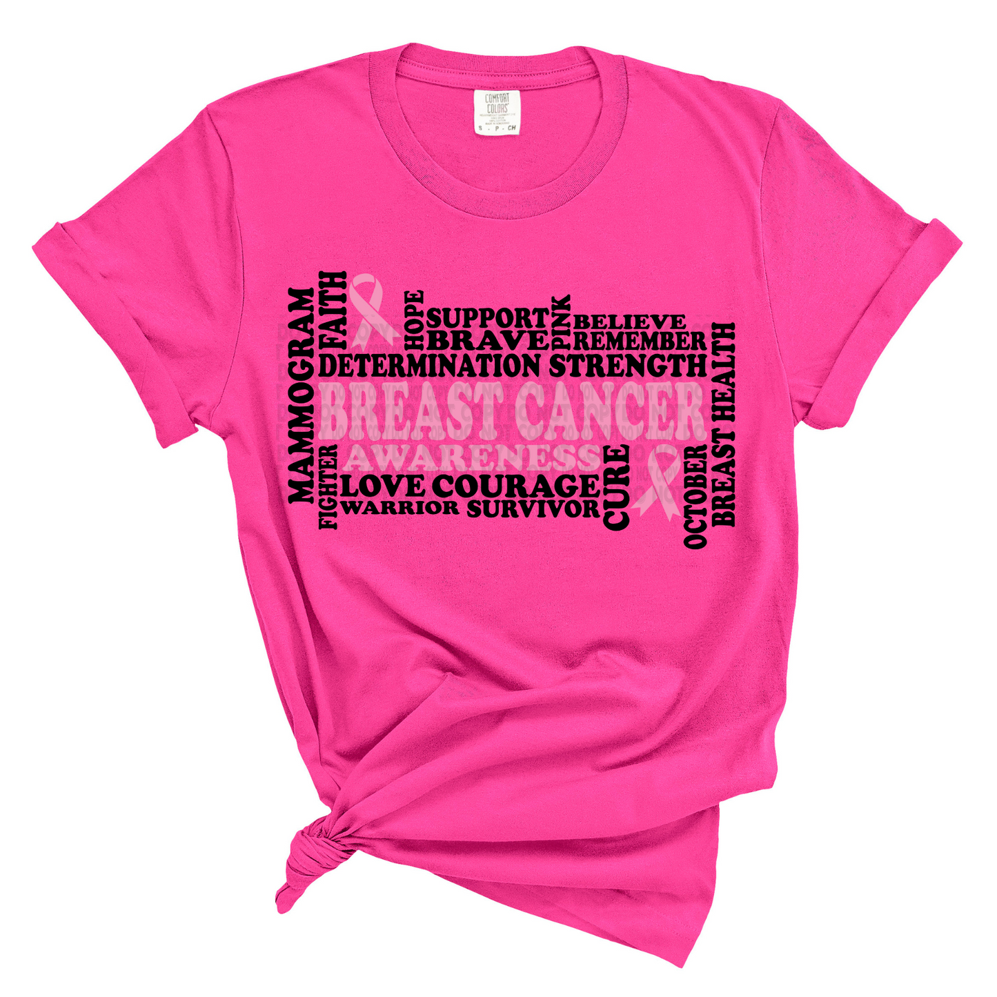 Breast Cancer Awareness Wording