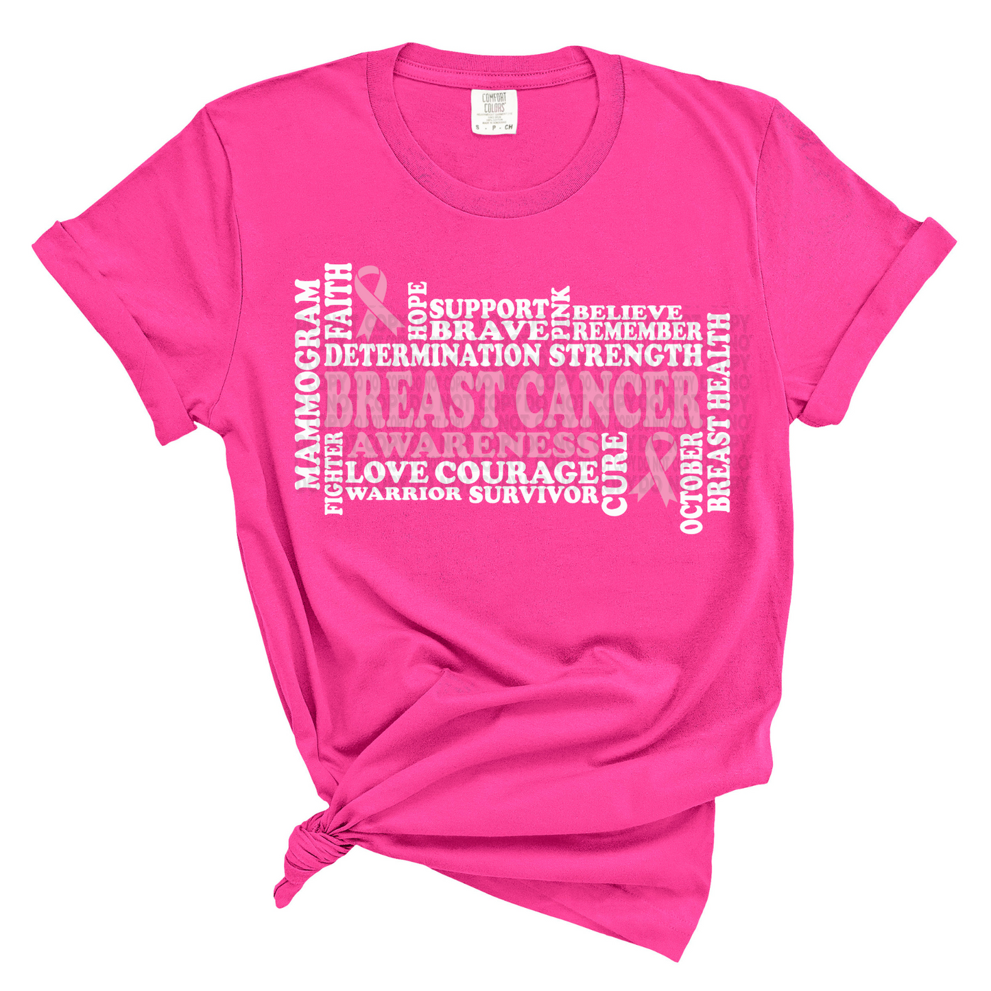 Breast Cancer Awareness Wording