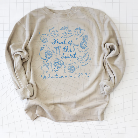 Fruit of the Spirit all blue