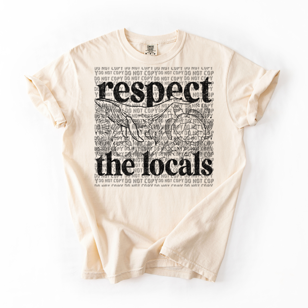 Respect The Locals-Ocean