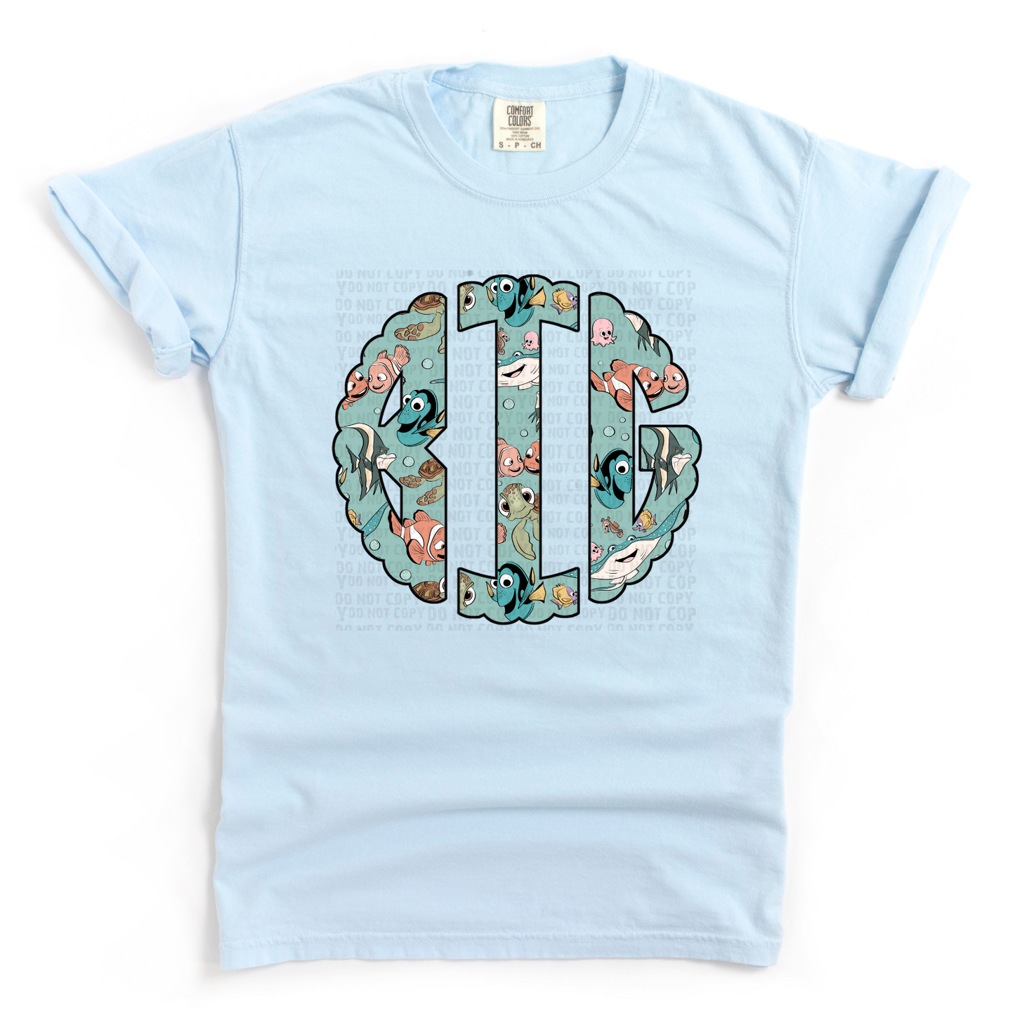 Custom Sea Friends Monogram