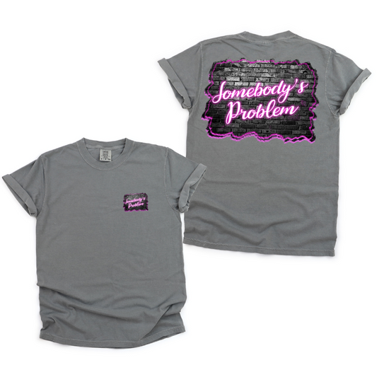 Somebody's Problem Hot Pink & Brick