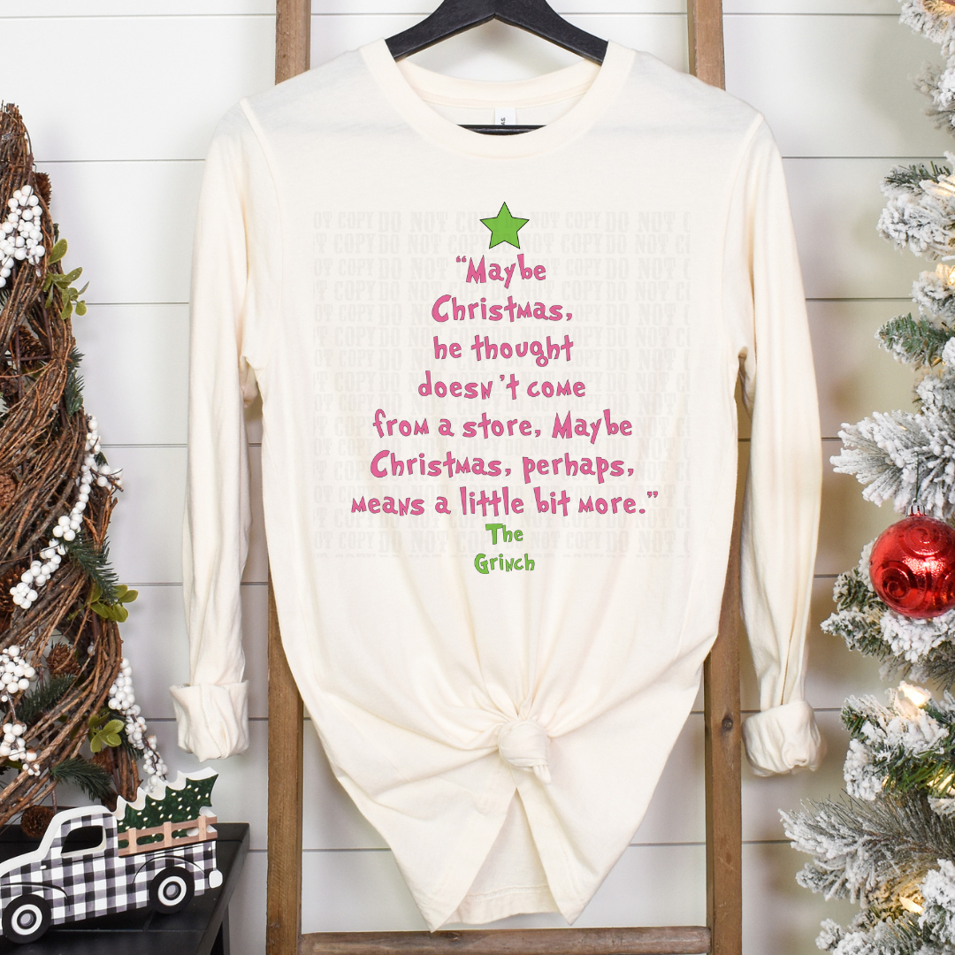 Maybe Christmas Means a Little bit More