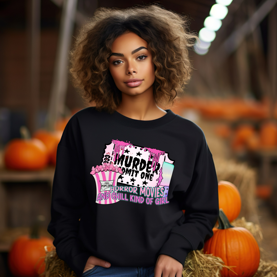 Horror Movies & Chill Kind of Girl