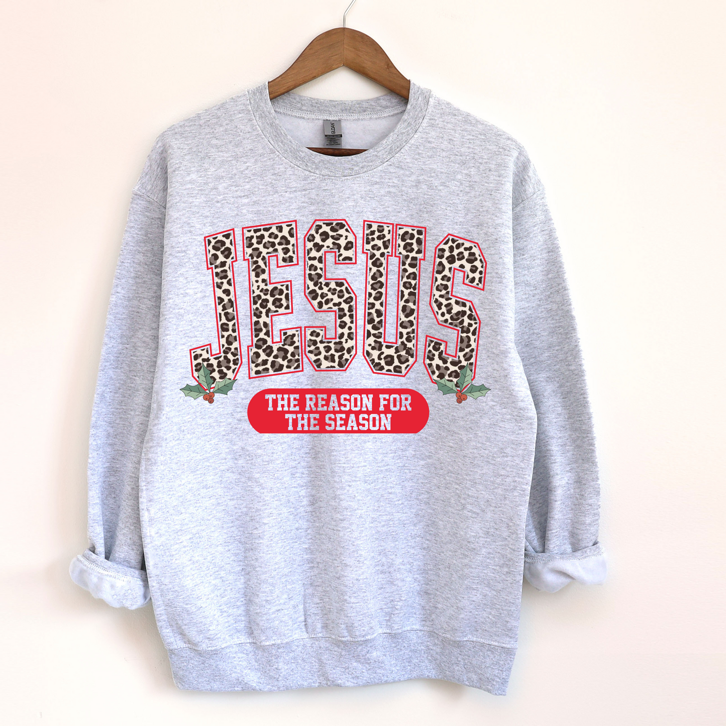 Jesus- Reason for the season- Leopard