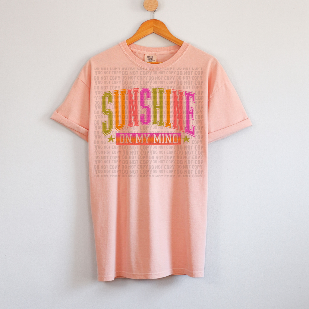 Sunshine on my mind
