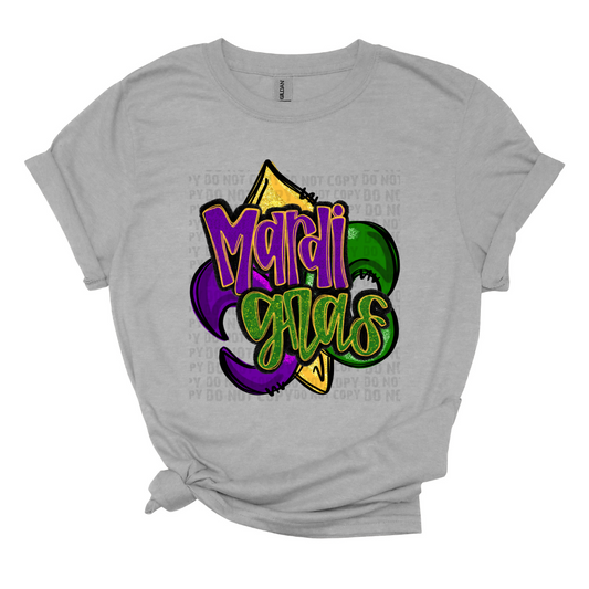 Mardi Gras flour de lis
