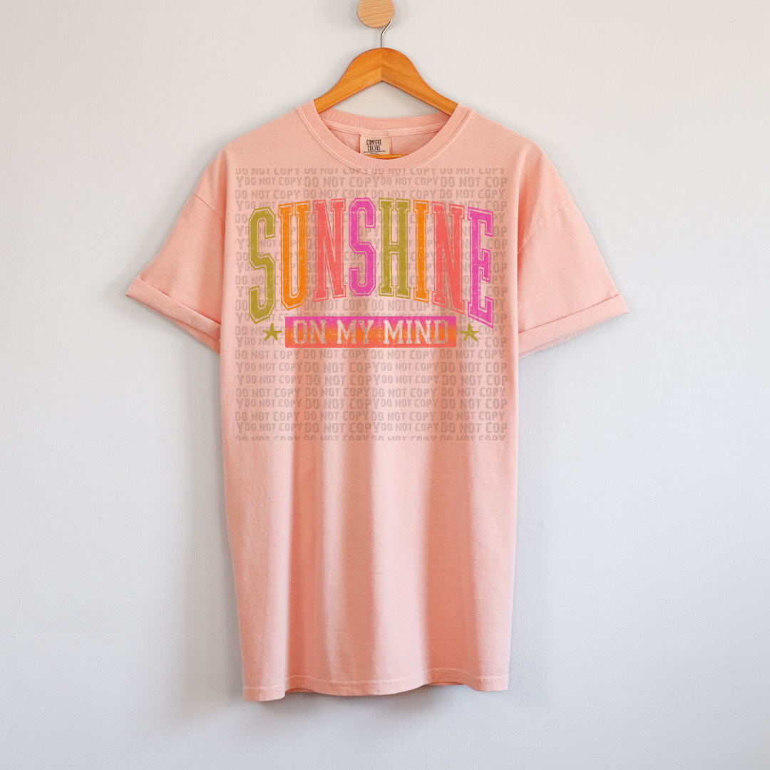 Sunshine on my mind