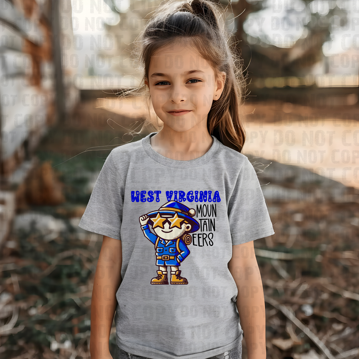 Doodle Mascot - WV Mountaineers