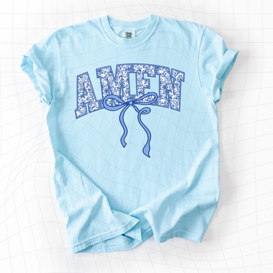 Blue Chinoiserie Amen