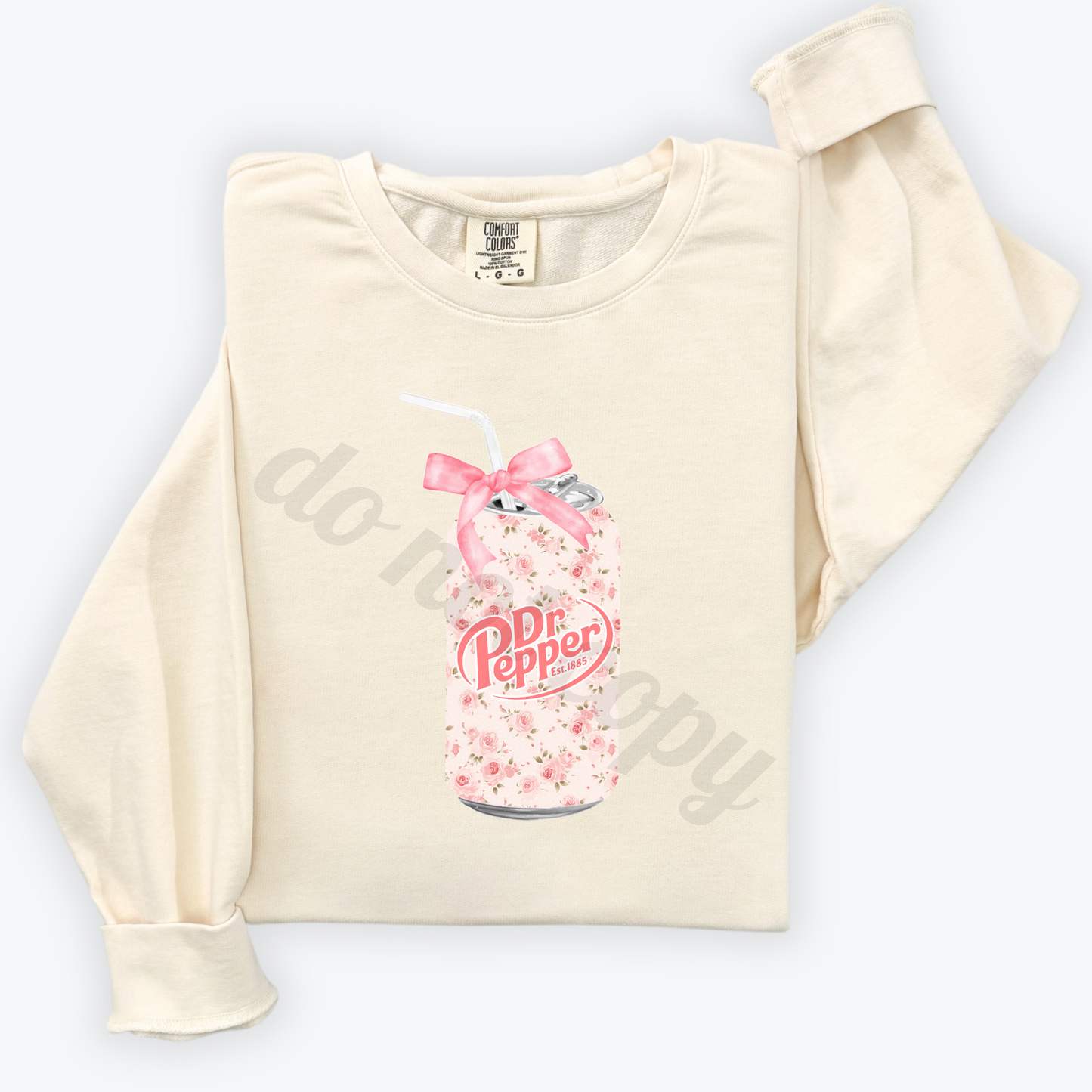 Dr Pepper Pink Floral