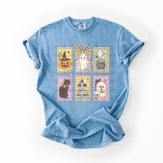 Halloween Postage Stamps