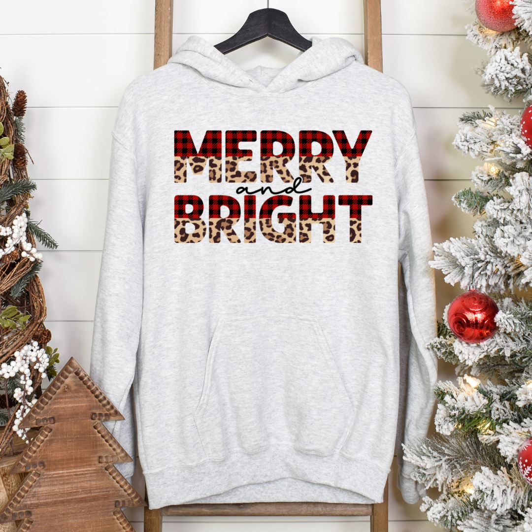Merry & Bright buffalo plaid/cheetah