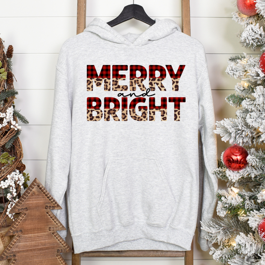 Merry & Bright buffalo plaid/cheetah