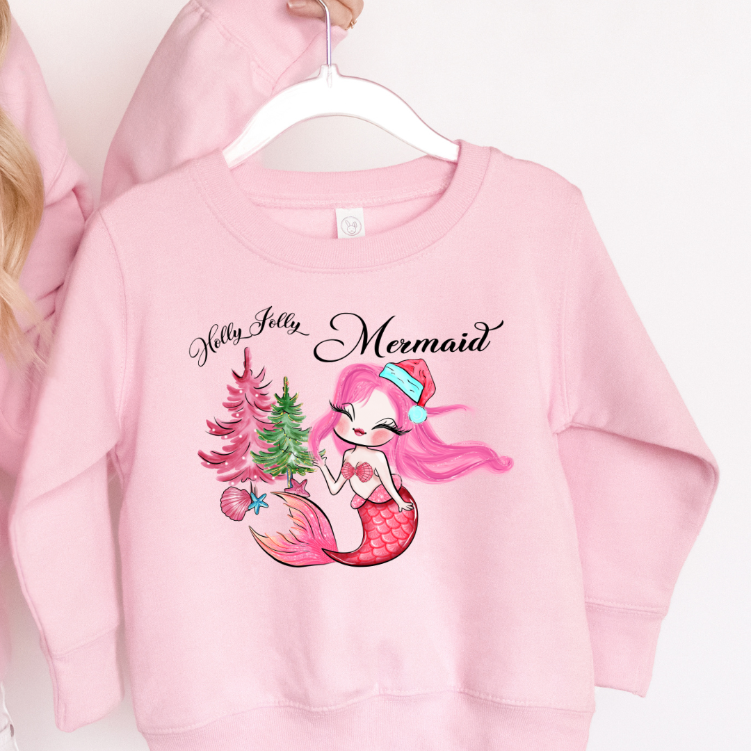 Holly Jolly Christmas Mermaid