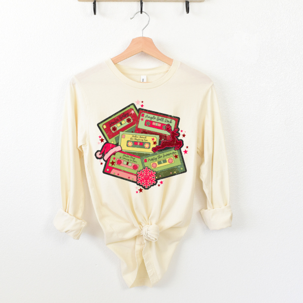 Christmas Tapes Retro