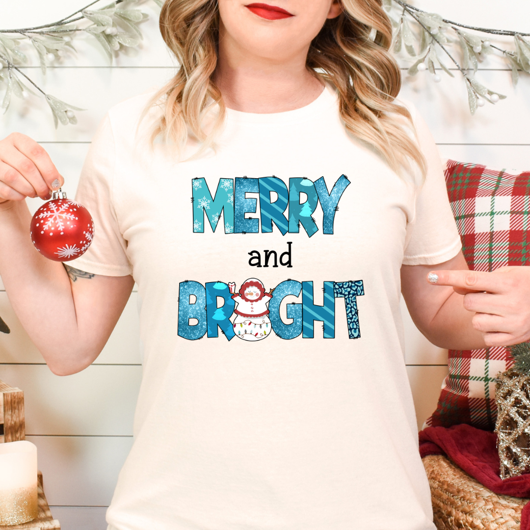 Merry & Bright (Blue)