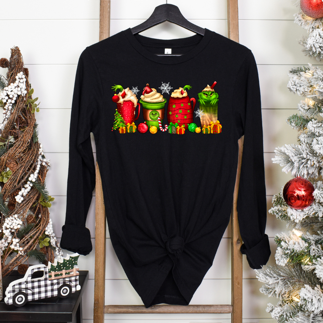 Grinch Coffee Cup Drinks