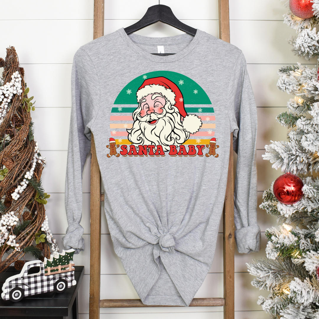 Santa Baby Retro