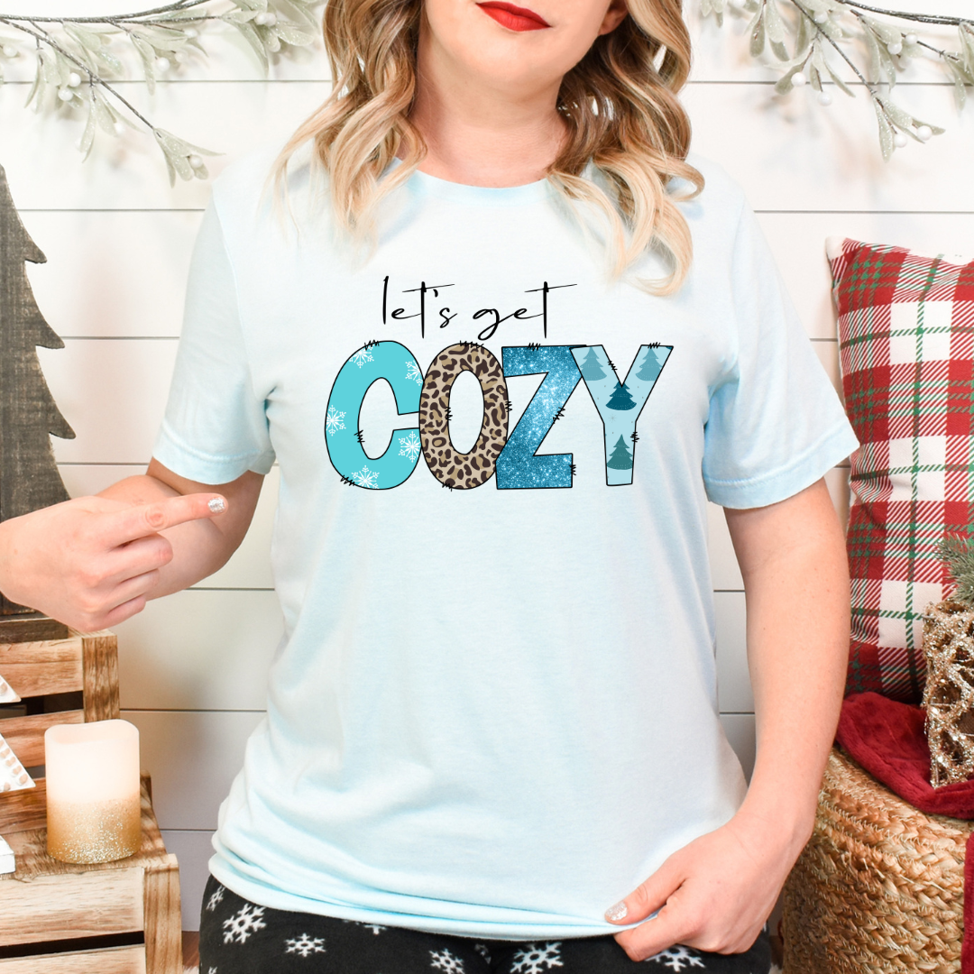 Let's Get Cozy Blue Style