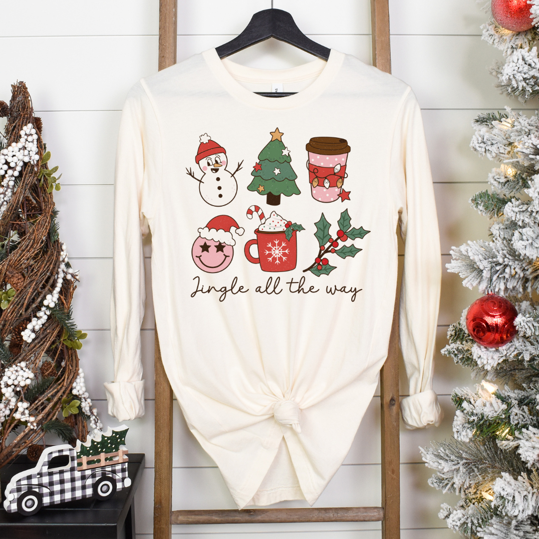 Jingle all the way Christmas fave icons