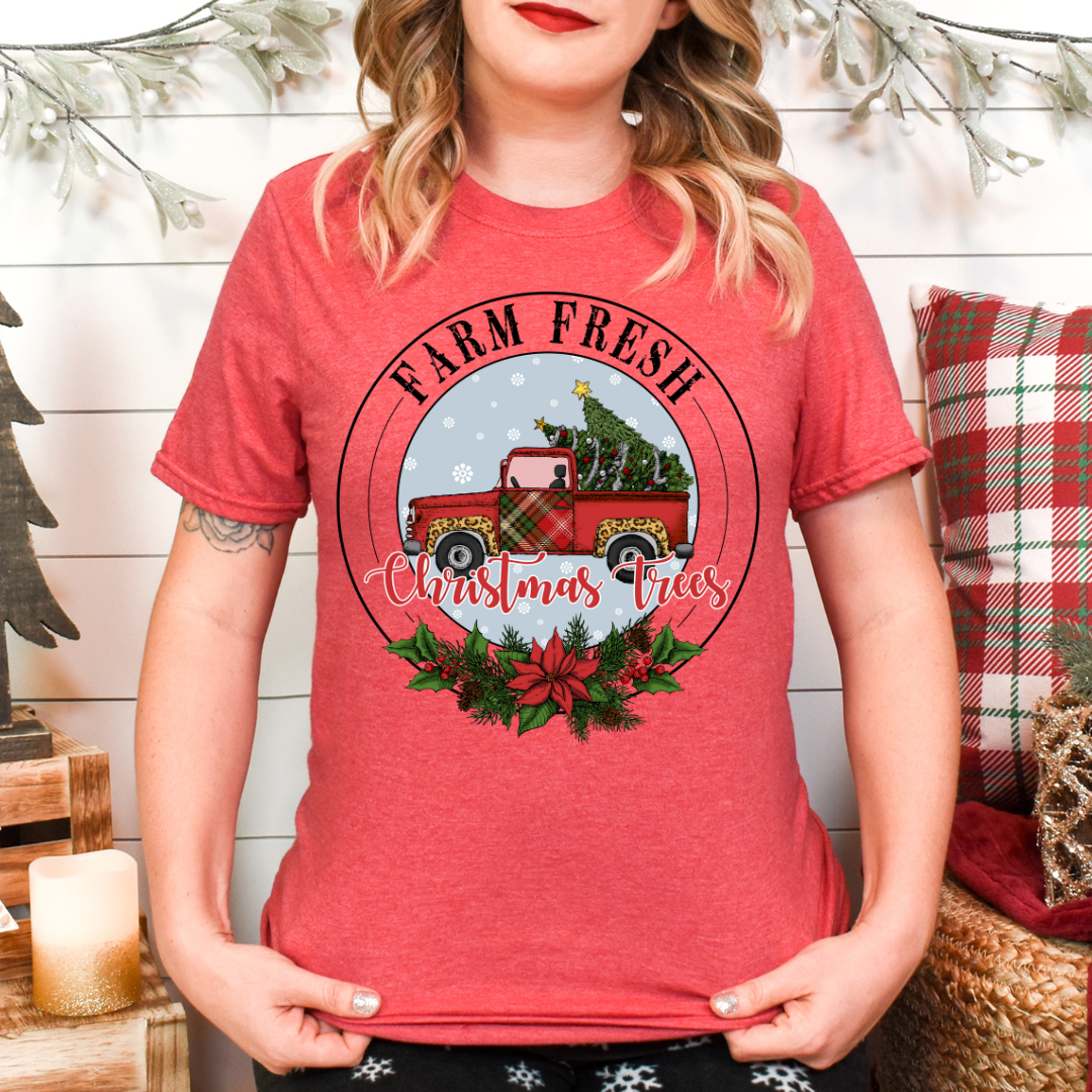 Farm Fresh Christmas Trees circle