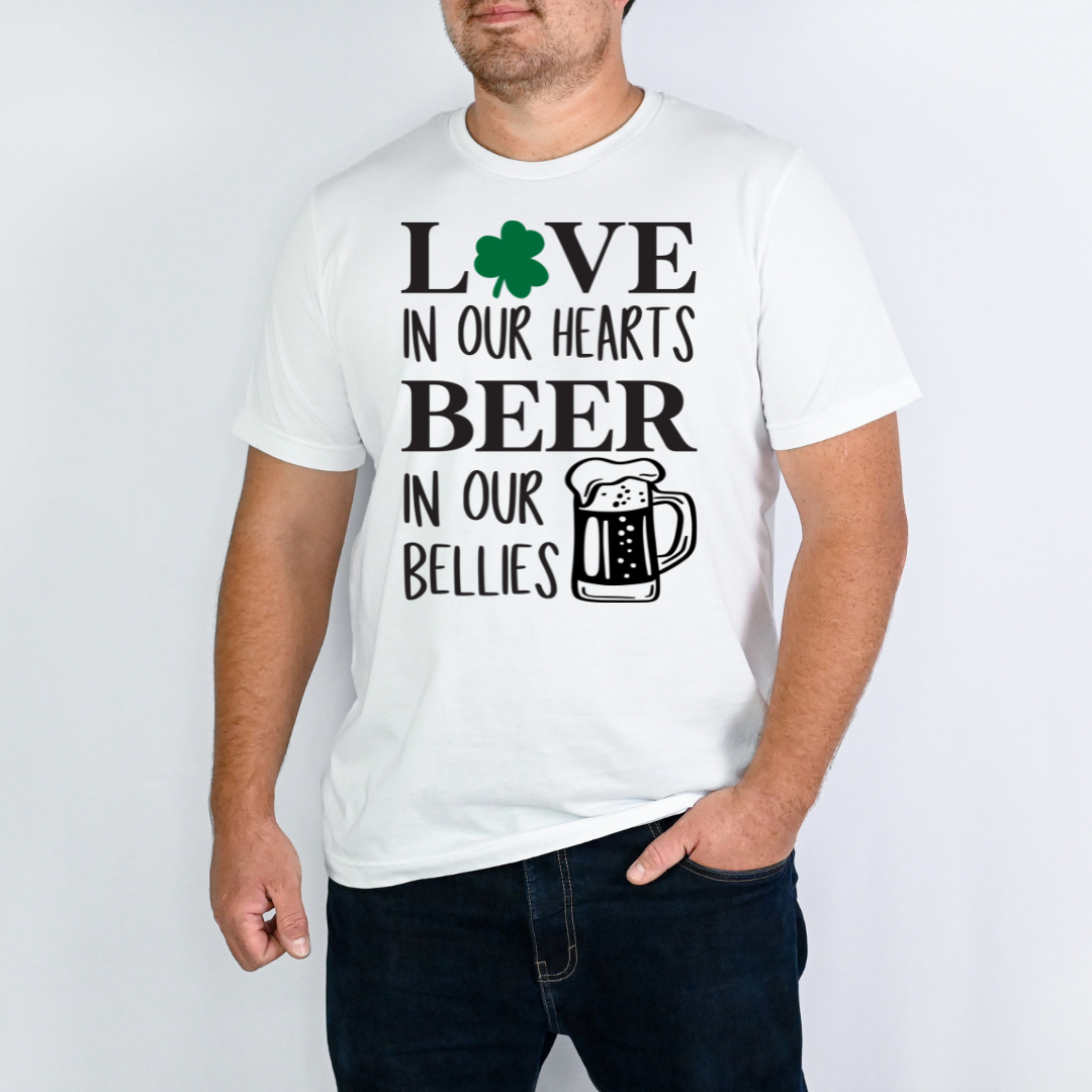 Love in our hearts, Beer in our bellies