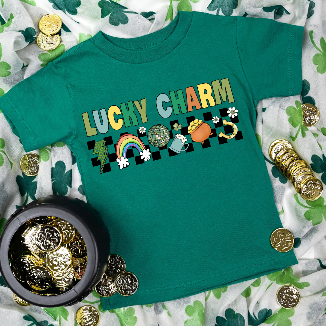 Lucky Charm Checkered Design