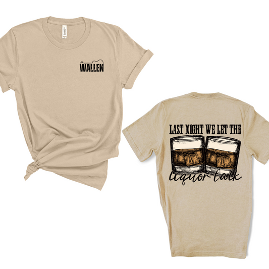 Liquor Talk Glasses
