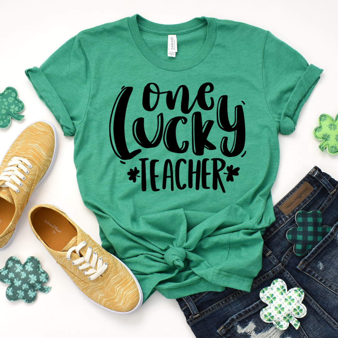 One Lucky Teacher (3 color options)