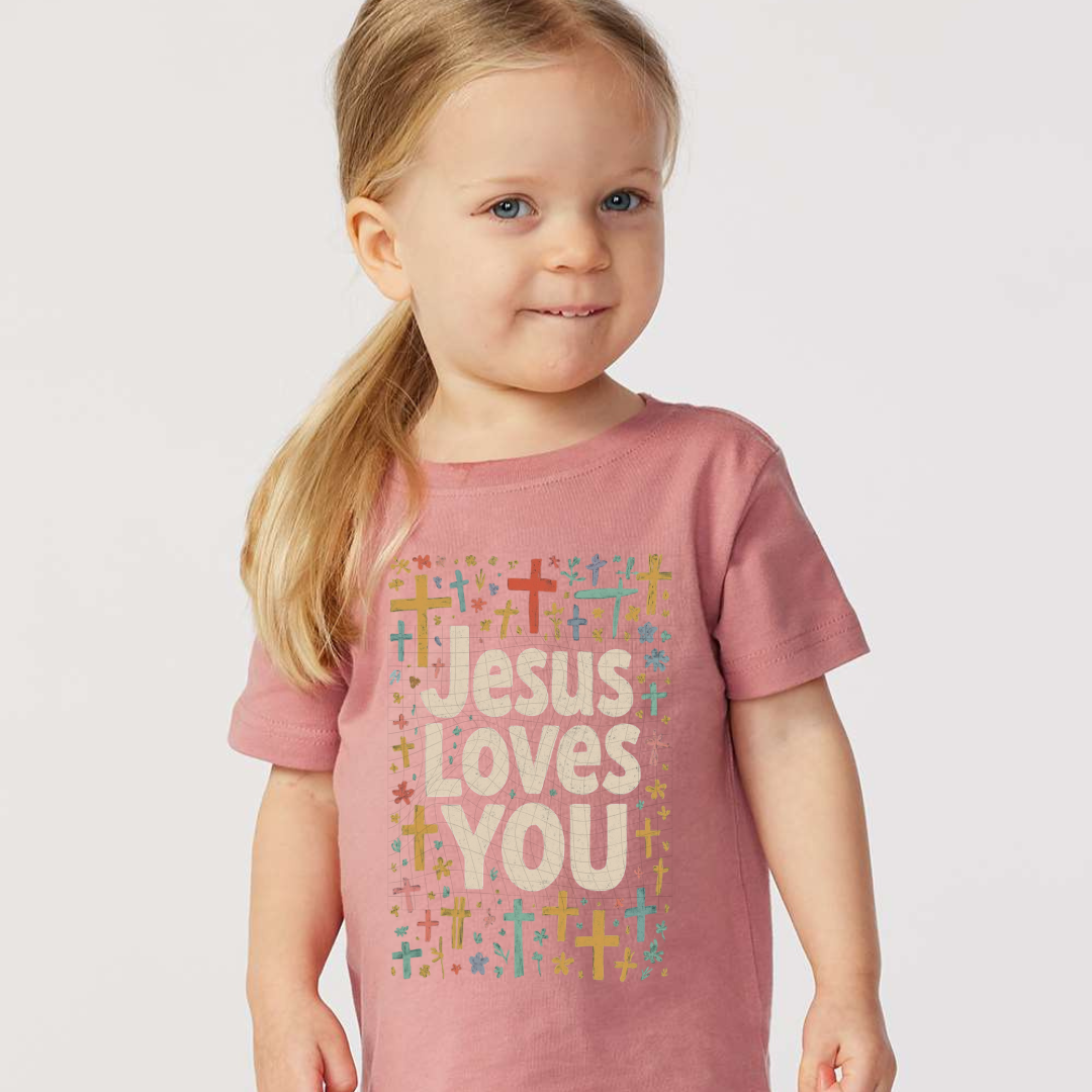 Jesus Loves You Multi Crosses