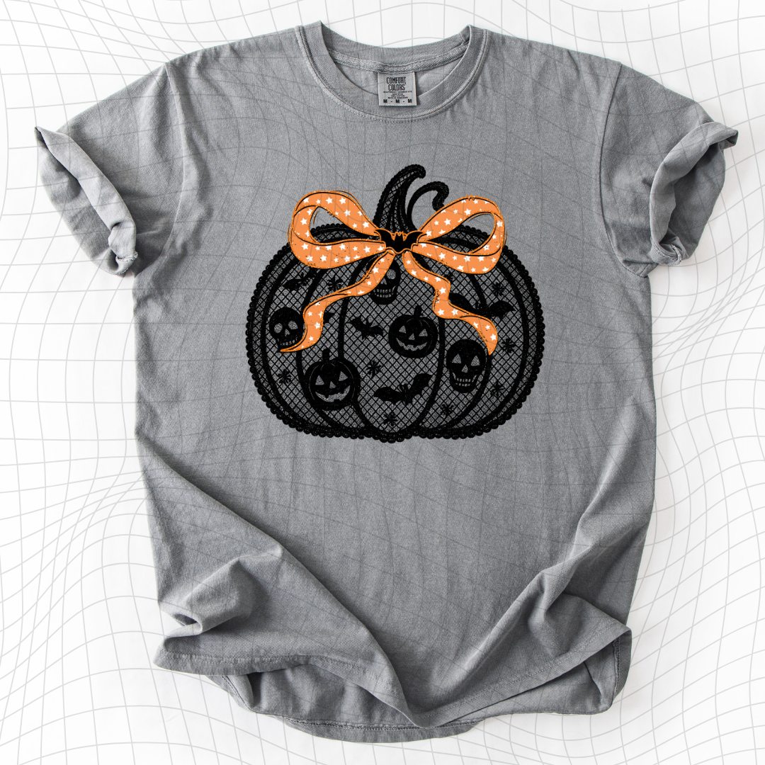 Black Lace Pumpkin