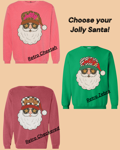 Jolly Santa (3 styles)